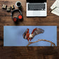 African Fish Eagle Landing Desk Pad by Fanie Heymans