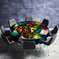 African Hue Round Tablecloth