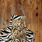African Skin Medium Length Apron