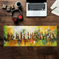 African Tribes Art Large Desk Pad