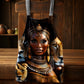 African Queen Medium Length Apron