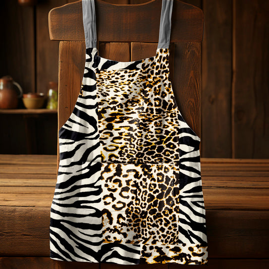 African skin Medium Length Apron