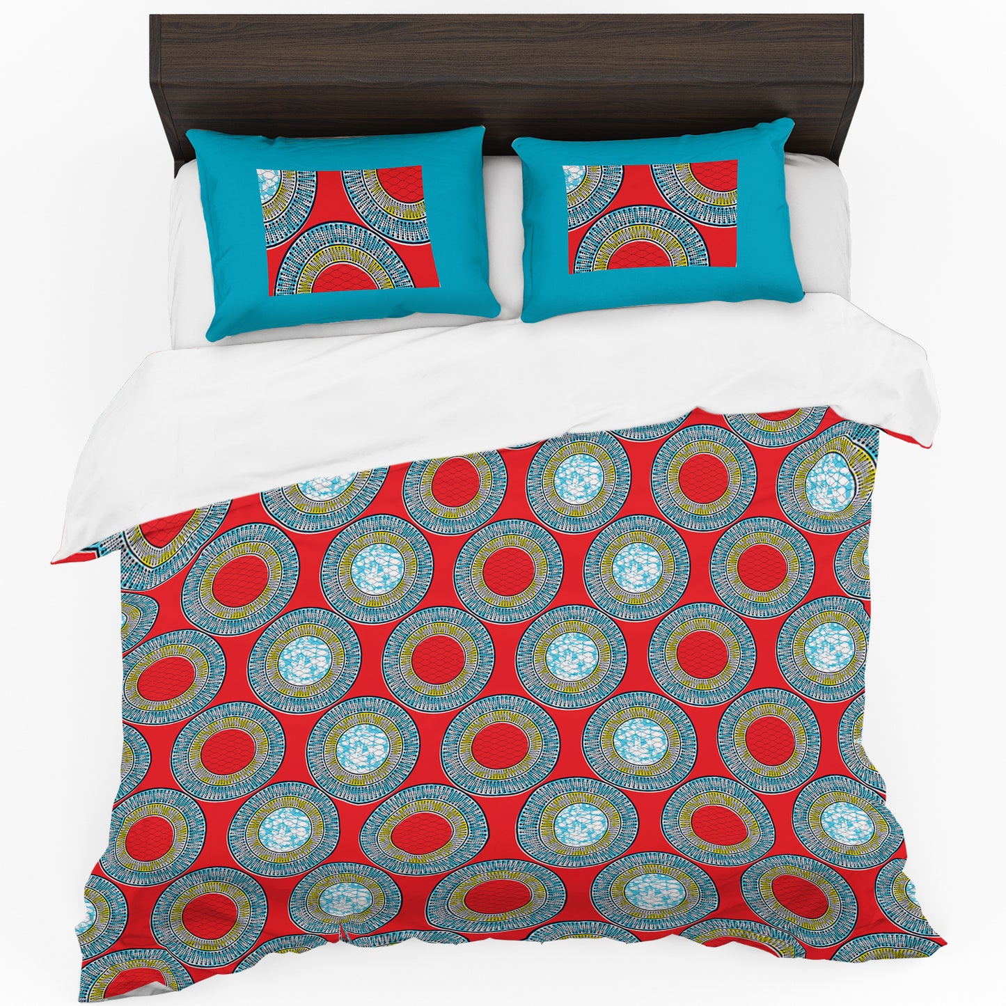 African Decorated Pattern Duvet Cover Set