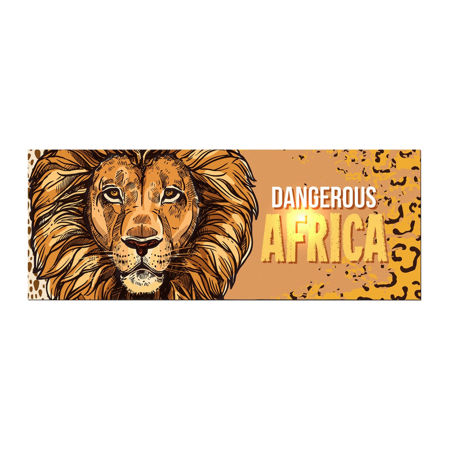 African Lion Desk Pad