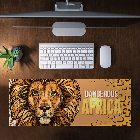 African Lion Desk Pad
