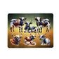 African Nguni Placemats by Mark van Vuuren
