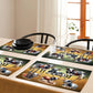 African Nguni Placemats by Mark van Vuuren