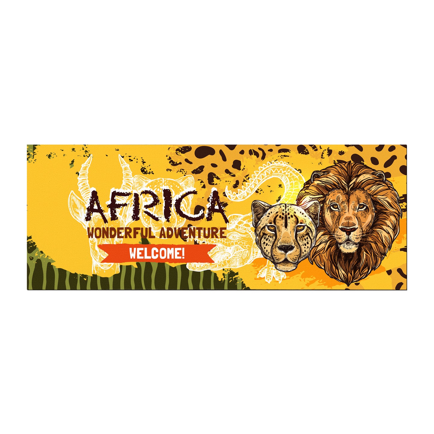 African Predators Desk Pad