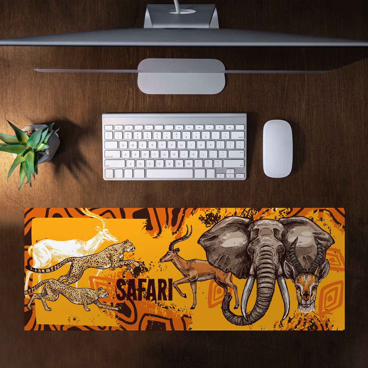 African Safari Desk Pad