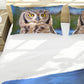 African Spotted Eagle Owl Duvet Cover Set by Annette Heymans