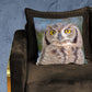 African Spotted Eagle Owl Luxury Scatter by Annette Heymans