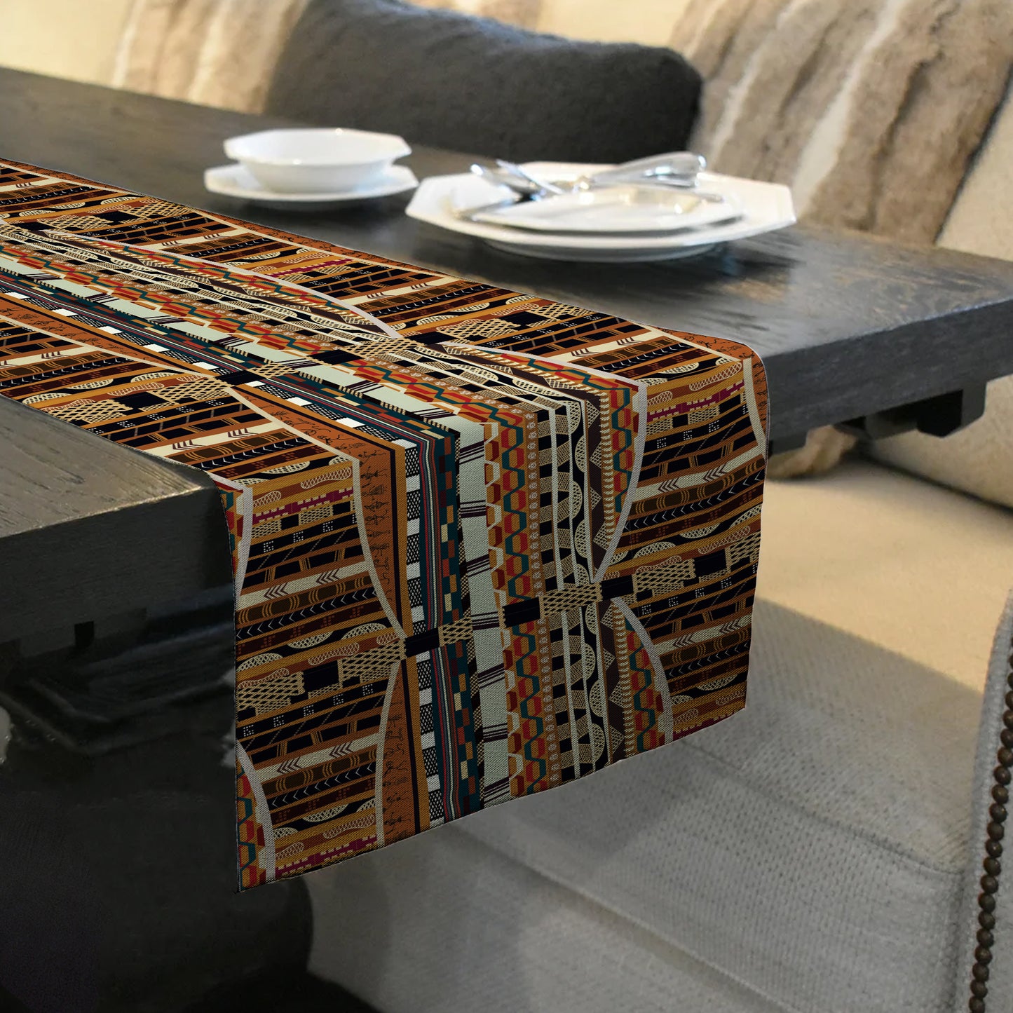African Theme Table Runner