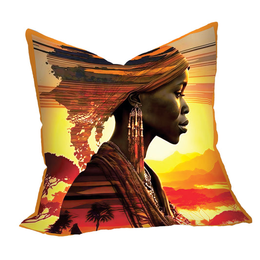 African Sunset Luxury Scatter