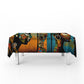 Afrika Tribal Abstract Rectangle Tablecloth