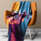 Agent Paws Light Weight Fleece Blanket by Wikus Schalkwyk
