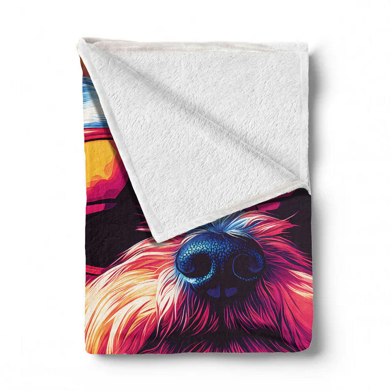 Agent Paws Light Weight Fleece Blanket by Wikus Schalkwyk