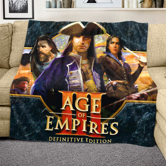 Age of Empire Light Weight Fleece Blanket