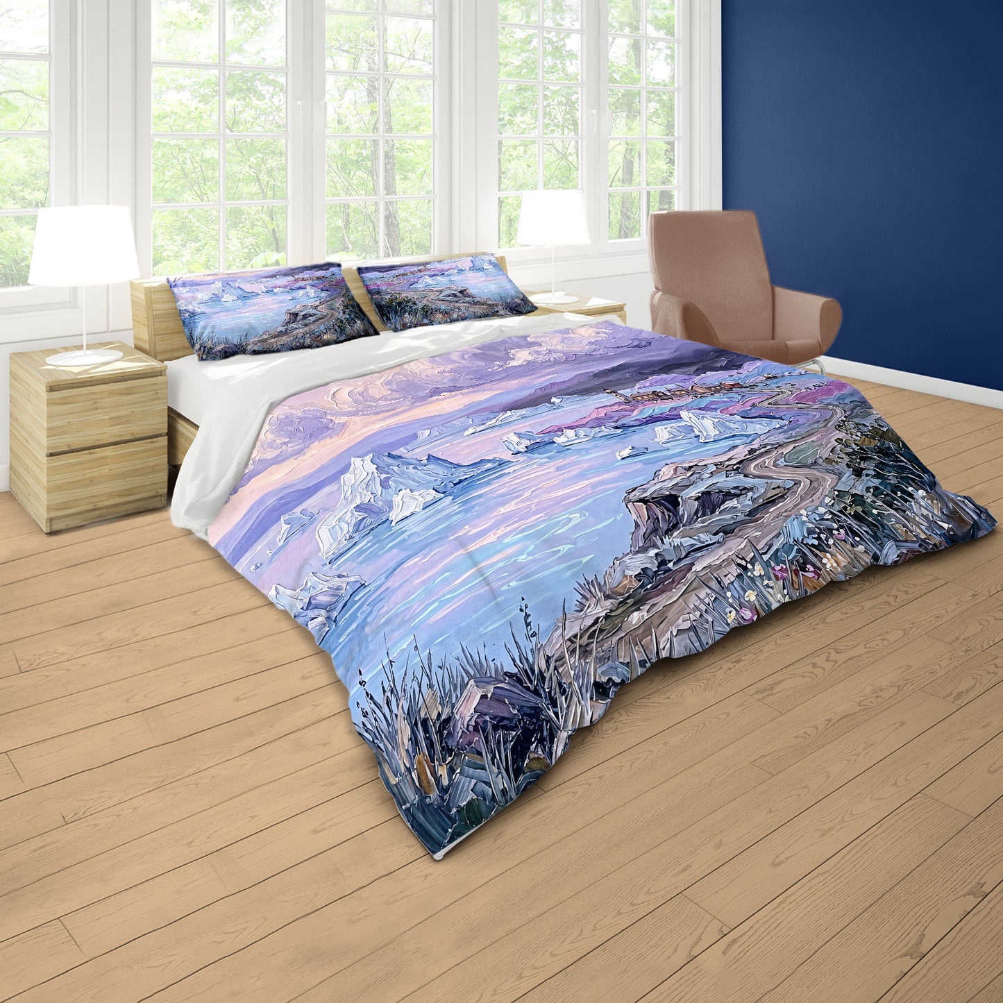 Alaskan Ice Duvet Cover Set