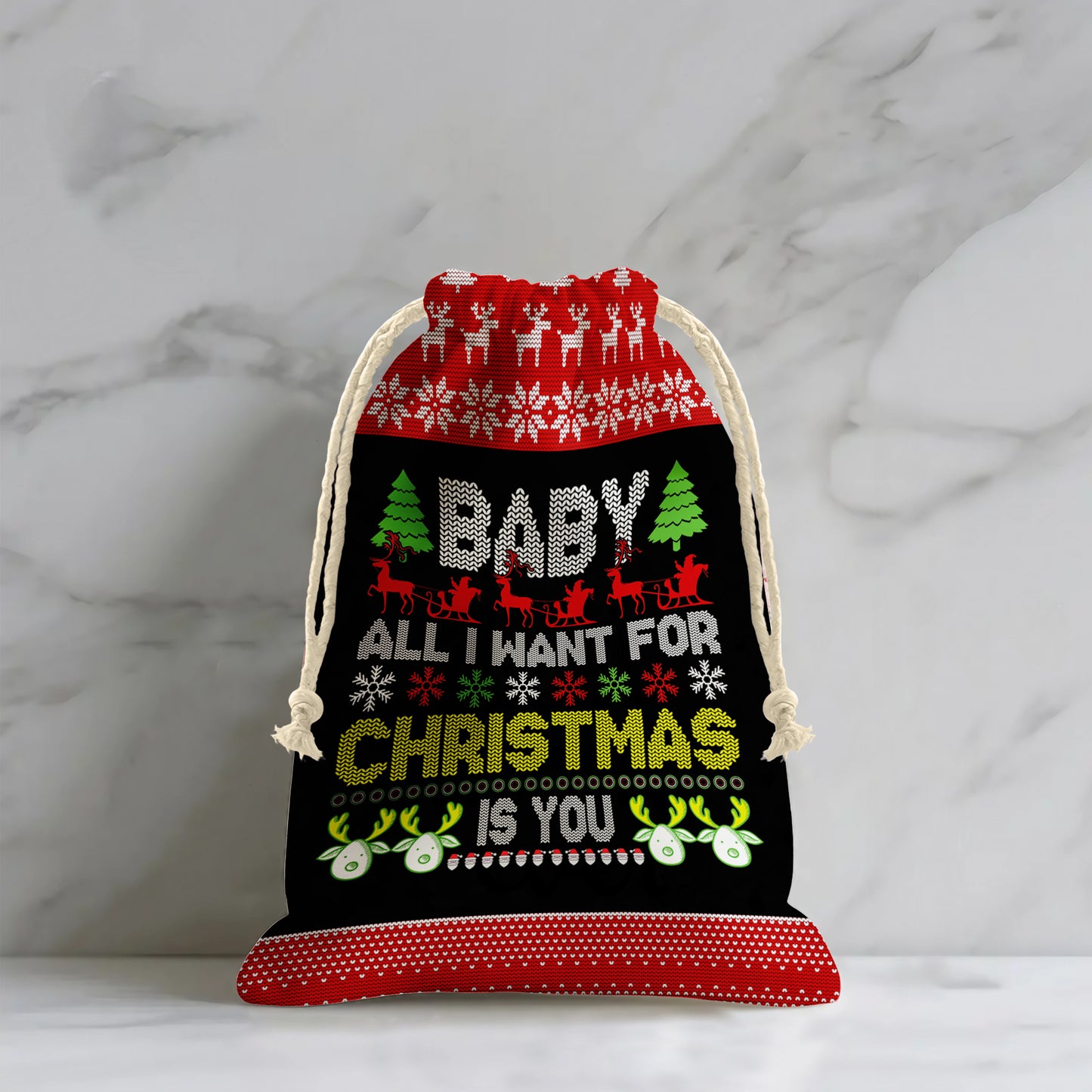 All I want for Christmas Gift Bag (Set of 3)