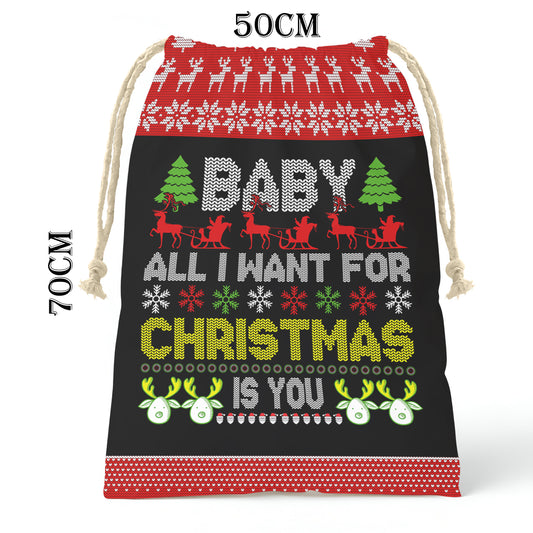 All I want for Christmas Gift Sack