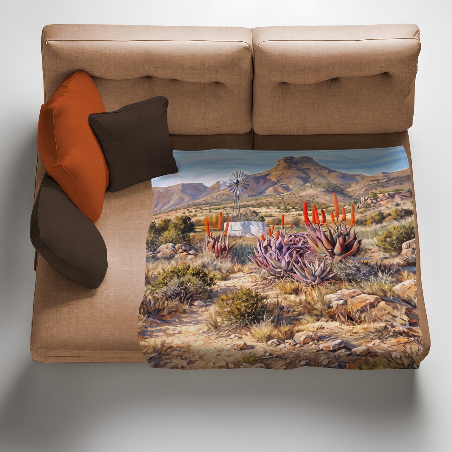 Aloe Alure Light Weight Fleece Blanket