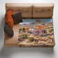 Aloe Alure Light Weight Fleece Blanket