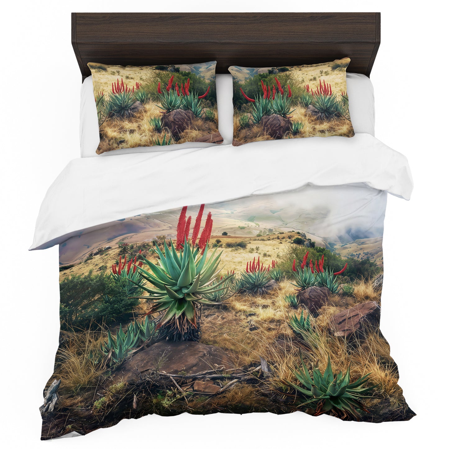 Aloe Fields Duvet Cover Set