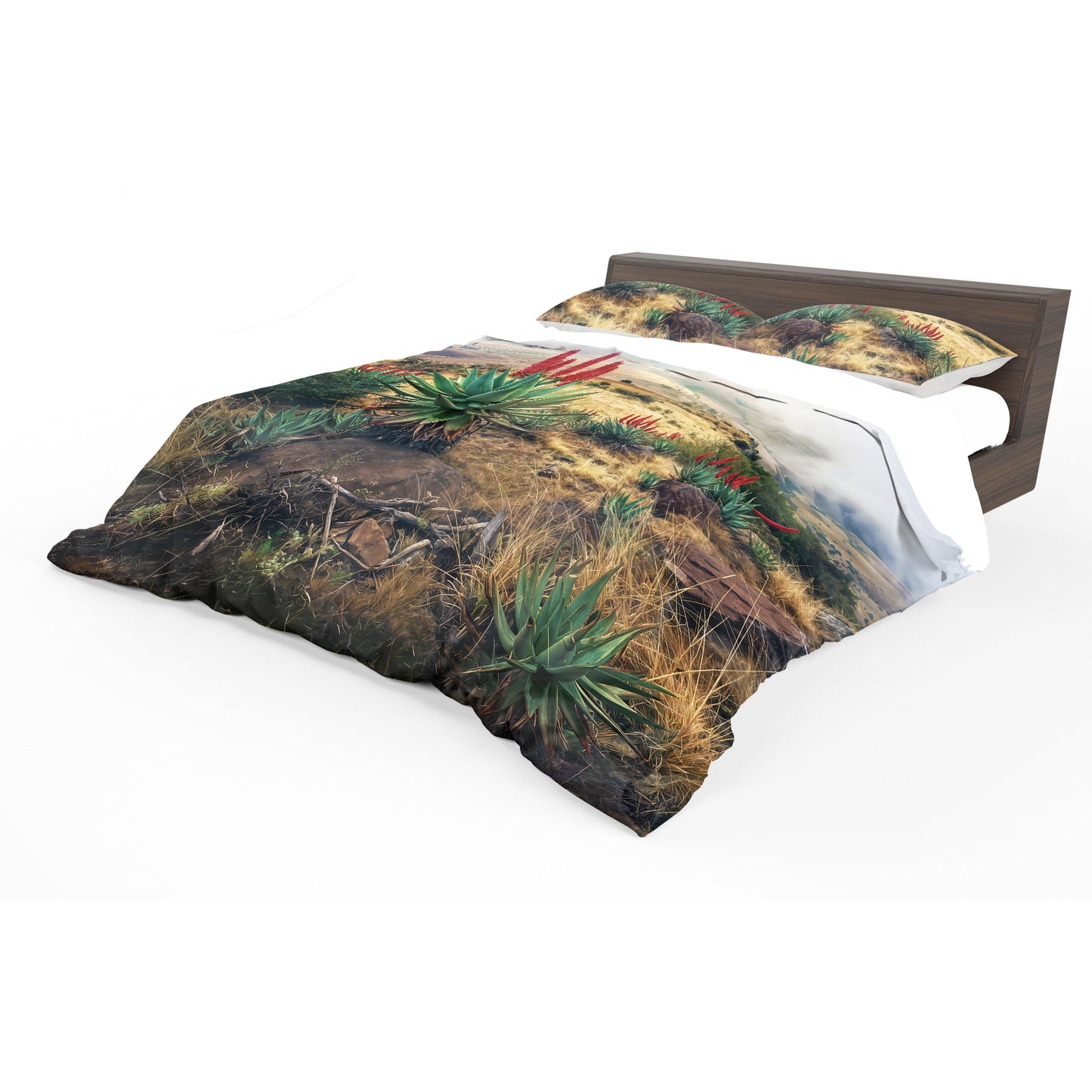 Aloe Fields Duvet Cover Set
