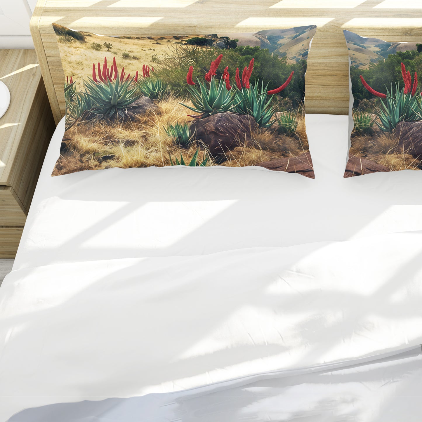 Aloe Fields Duvet Cover Set