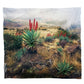 Aloe Fields Light Weight Fleece Blanket