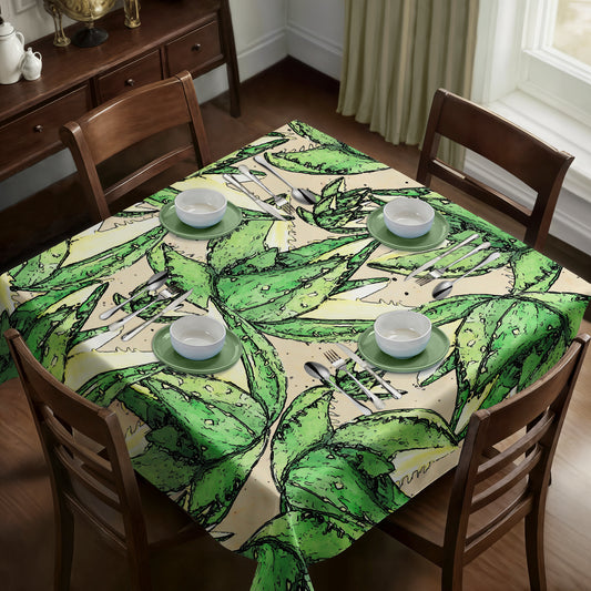 Aloe Square Tablecloth By Mark Van Vuuren