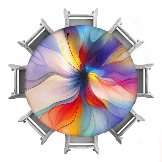 Amazing Colours 2,3m Round Tablecloth