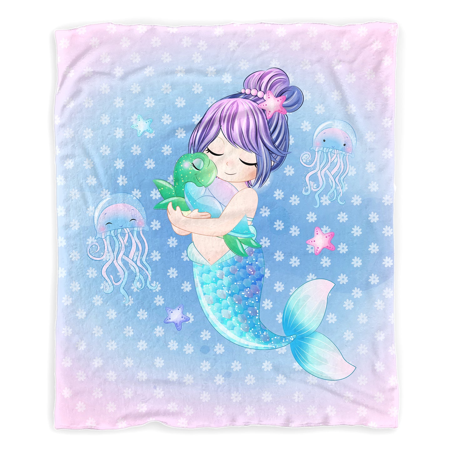 Amazing Mermaid Baby Fleece Blanket