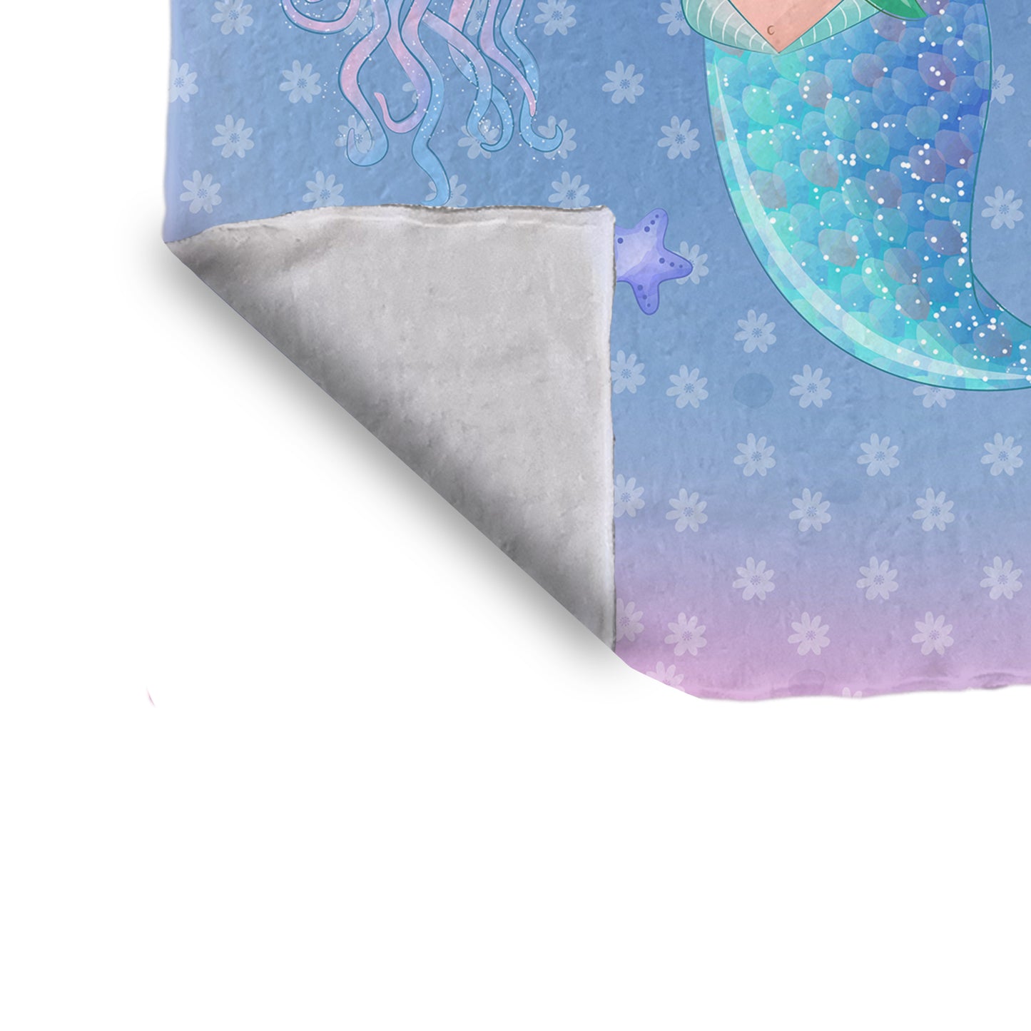 Amazing Mermaid Baby Fleece Blanket