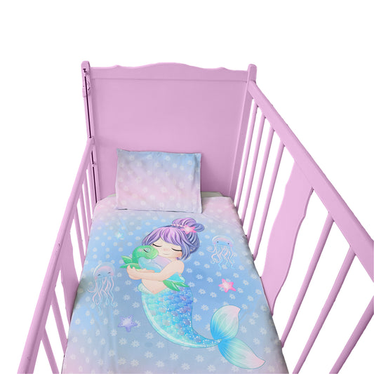 Amazing Mermaid Cot Set