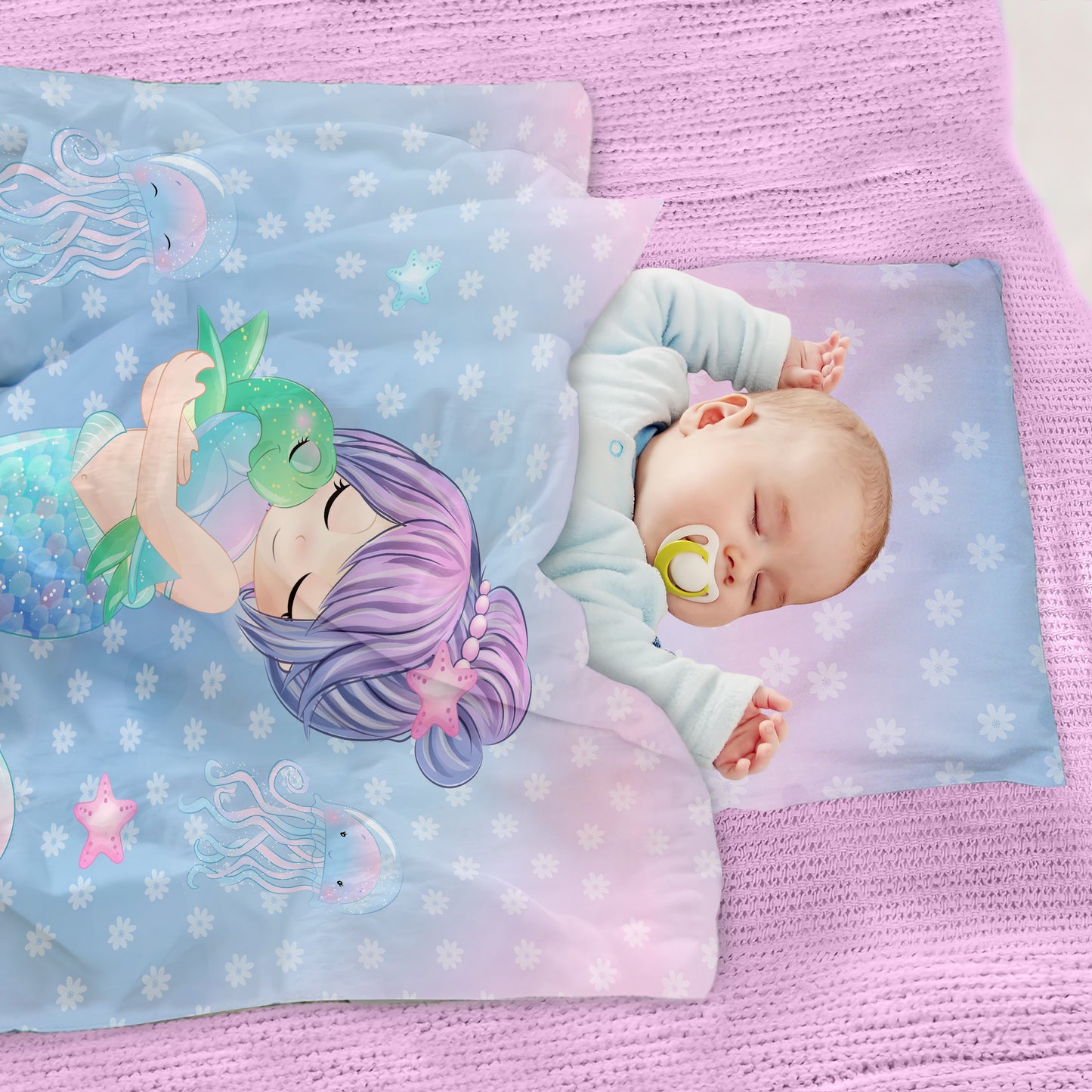 Amazing Mermaid Cot Set