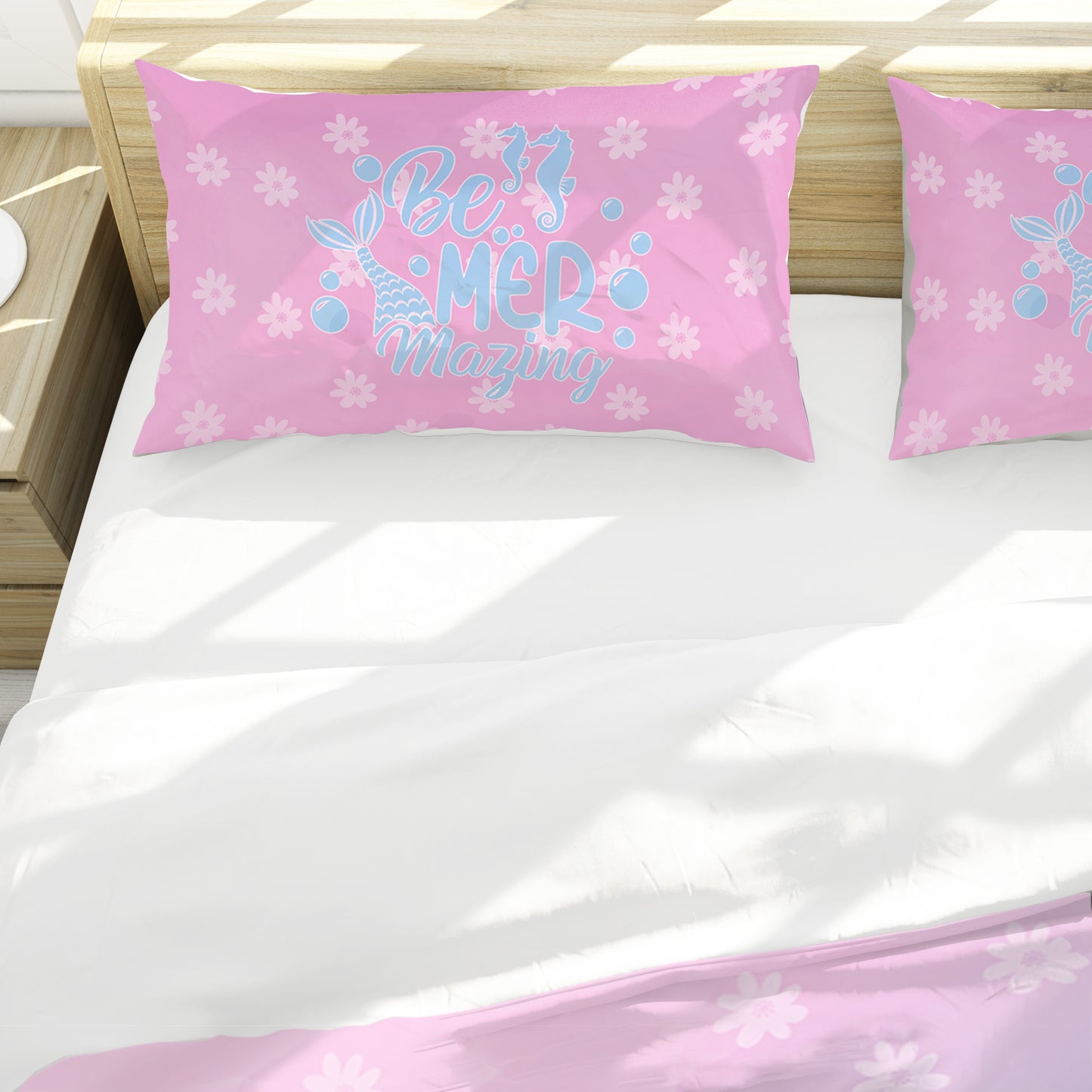 Amazing Mermaid Kids Duvet Cover Set