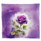 Amazing Purple Rose Light Weight Fleece Blanket