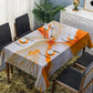 Amber Flower Rectangle Tablecloth