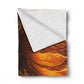 Amber Protea Bloom Light Weight Fleece Blanket by Nathan Pieterse
