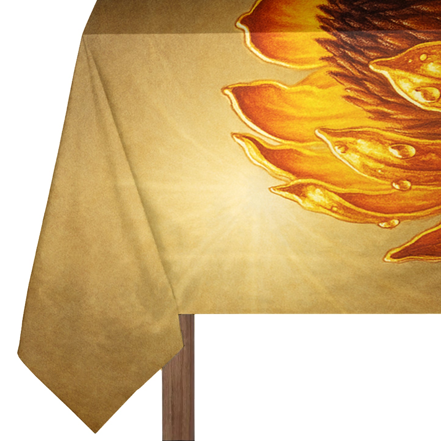 Amber Protea Bloom Rectangle Tablecloth by Nathan Pieterse