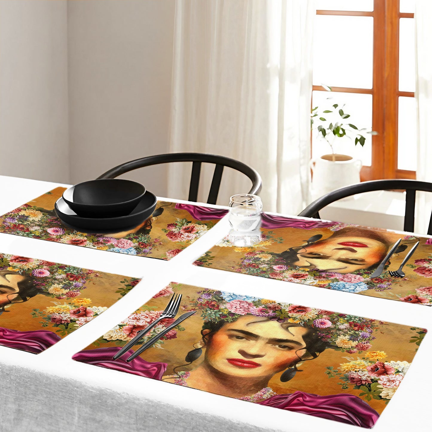 Ambrosia Frida Kahlo Placemats by Mark van Vuuren
