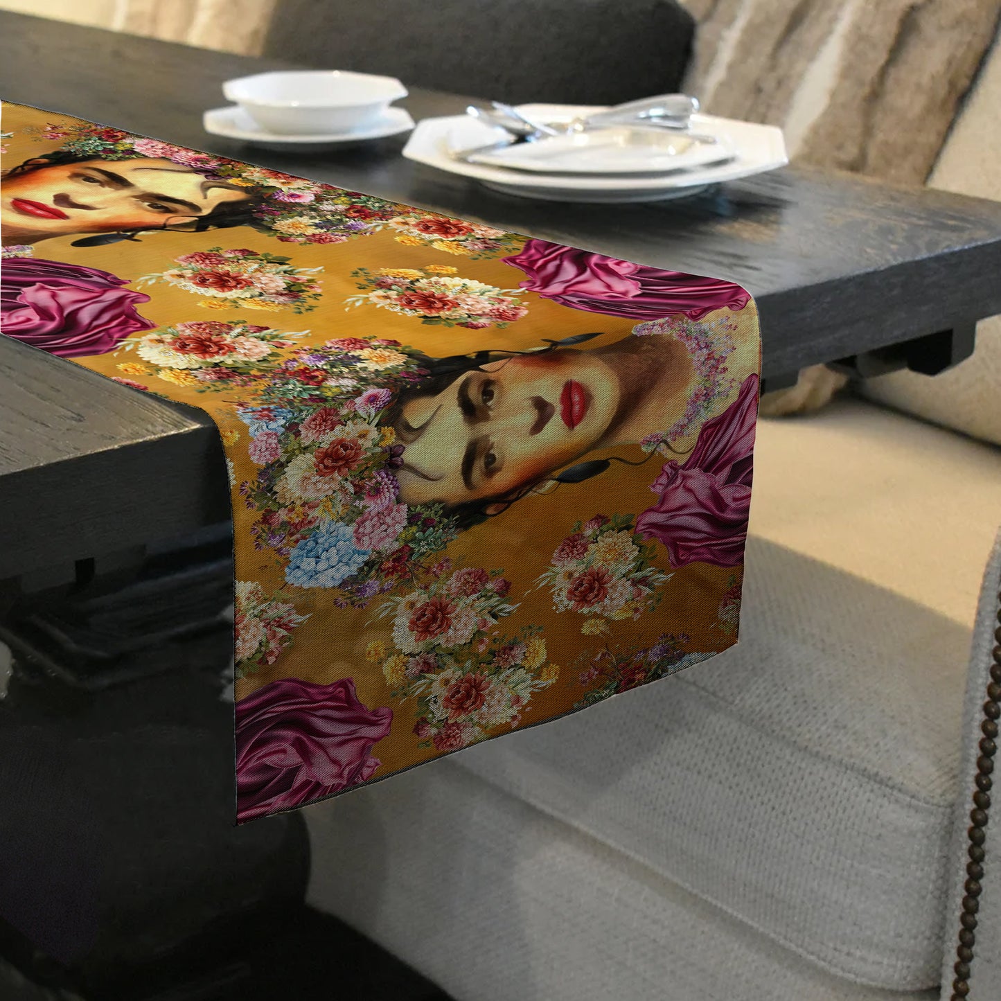 Ambrosia Frida Kahlo Table Runner by Mark van Vuuren