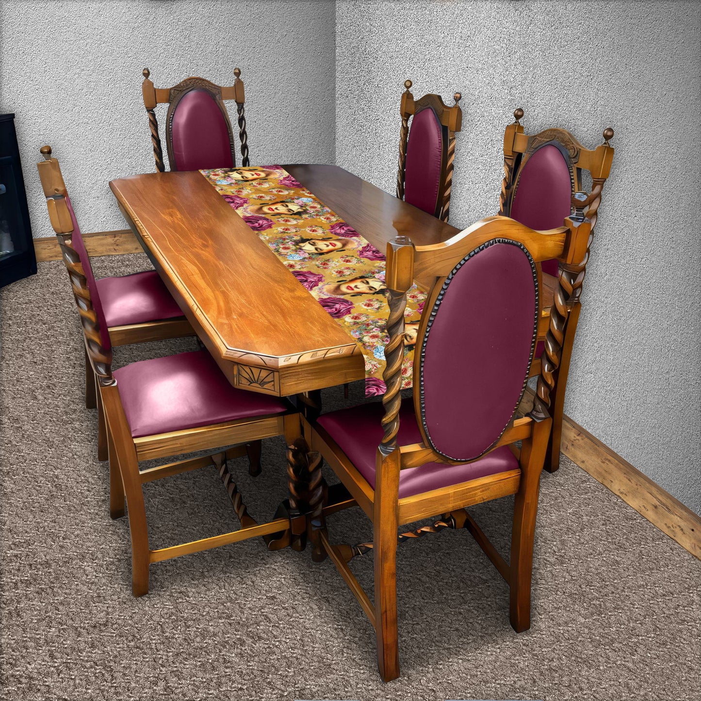 Ambrosia Frida Kahlo Table Runner by Mark van Vuuren
