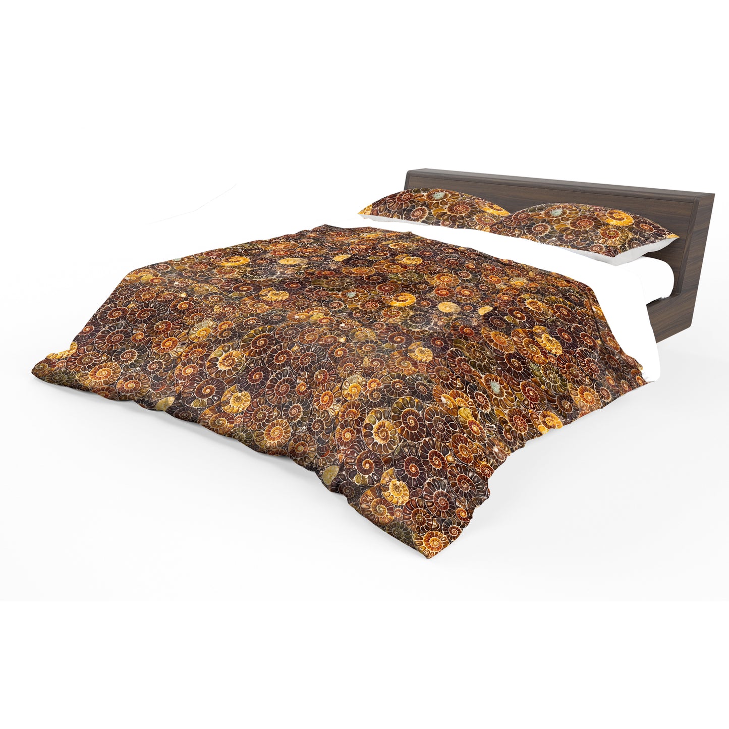 Ammonite Mosaic Duvet Cover Set