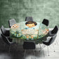 Anchored in Christ Round Tablecloth