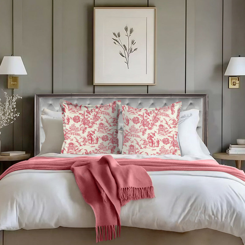 Ancient Chinese Toile Pattern Exclusive Range Cushions