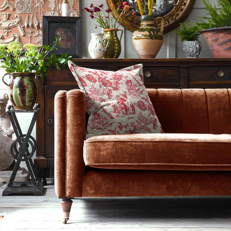Ancient Chinese Toile Pattern Exclusive Range Cushions