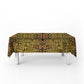Ancient Text Abstract Rectangle Tablecloth