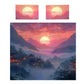 Ancient Village Duvet Cover Set